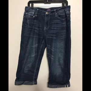 Denim “VGS” capris